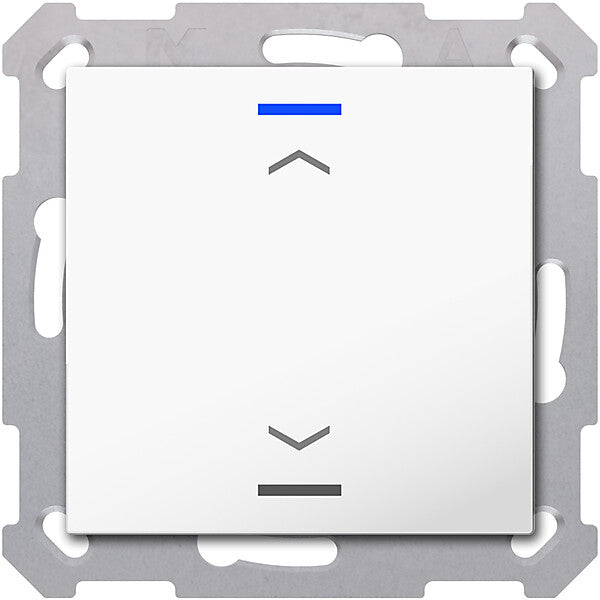 MDT technologies KNX Taster Light 55 1-fach RGBW,rwsglä,Jalousie BE-TAL55T1.A1